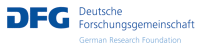 DFG - Deutsche Forschungsgemeinschaft (German Research Foundation) Logo of the german research foundation